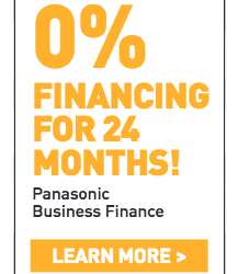 Zero Percent financing Panasonic