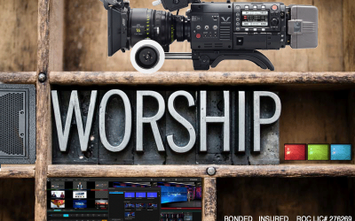 Professional broadcast media products for worship