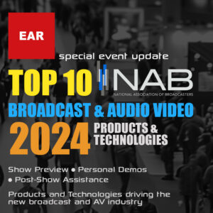 NAB broadcast TOP 10 products and services